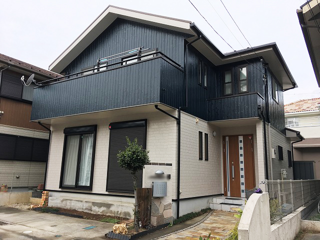 ツートンカラーに塗り分けて、オシャレでキレイな家にしましょう。 | 埼玉県の塗装ブランド i-sumu塗装