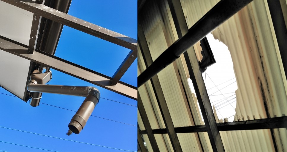 自然災害による建物の損傷